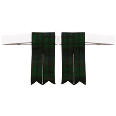 BLACK WATCH-ACRYLIC TARTAN FLASHES - scottish kilt jacket