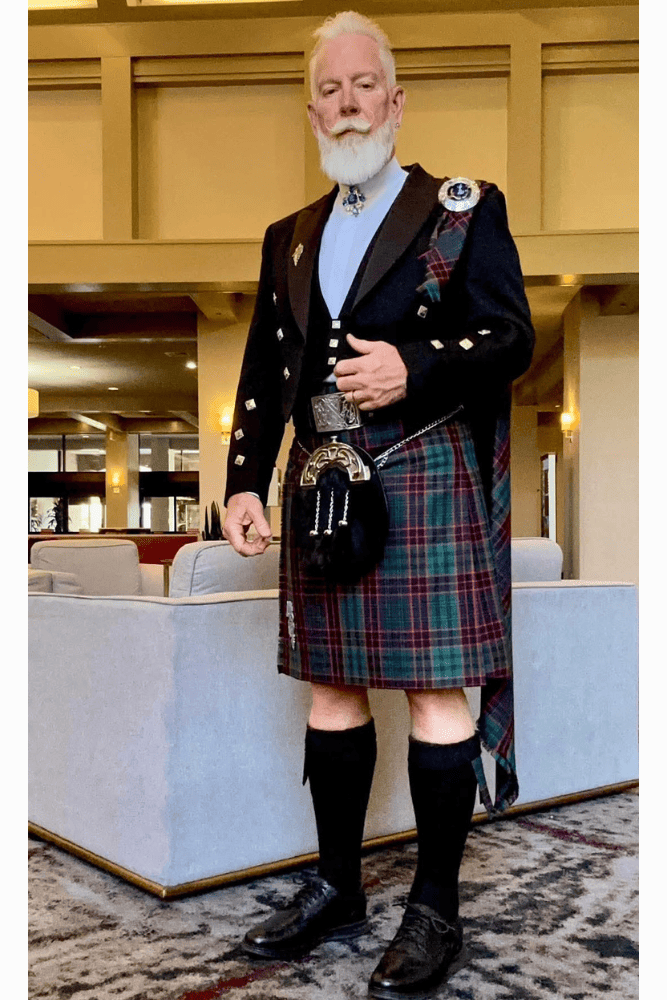 Premium Quality Scottish Formal Wear for Men Prince Charlie Kilt Outfit