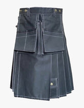 KILT BLACK WORKING - Scottish Kilt Jacket™ USA-UK