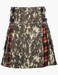 CAMO HYBRID DIGITAL KILT - Scottish Kilt Jacket™ USA-UK