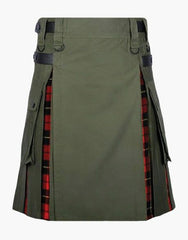 KILT HYBRID WITH POCKETS - scottish kilt jacket
