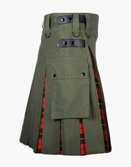 KILT HYBRID WITH POCKETS - scottish kilt jacket