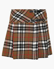 TARTAN MINI SKIRT KILT by CAMEL THOMSON - Scottish Kilt Jacket™ USA-UK