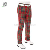 Men's Tartan Trews Golf Pants Stewart Tartan