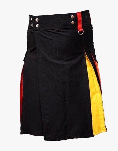 PLEATED HYBRID KILT MODERN BOX - scottish kilt jacket