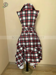 steampunk tartan dress