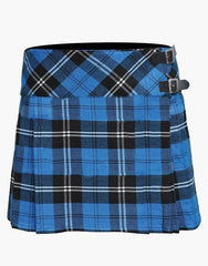Blue Mini Tartan Kitten by Scottish Ramsey - Scottish Kilt Jacket™ USA-UK