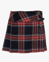 KILT OF BLACK STEWART TARTAN FOR WOMEN - Scottish Kilt Jacket™ USA-UK