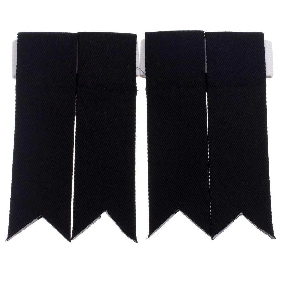 KILT FLASHES NAVY BLUE, 100% Cotton Kilt Flashes - scottish kilt jacket