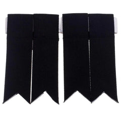 KILT FLASHES NAVY BLUE, 100% Cotton Kilt Flashes - scottish kilt jacket
