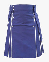 KILT BLUE UTILITY - Scottish Kilt Jacket™ USA-UK