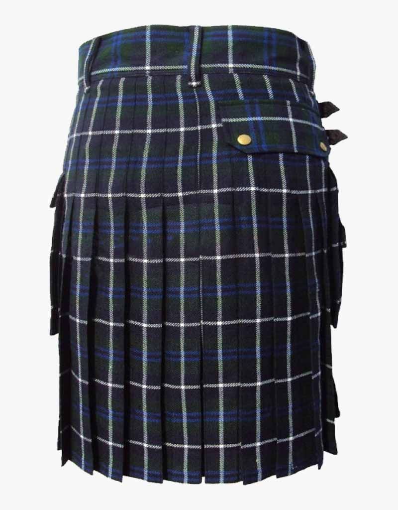 DOUGLAS TARTAN UTILITY KILT - scottish kilt jacket