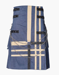 FASHION UTILITY KILT WITH CHAIN - Scottish Kilt Jacket™ USA-UK