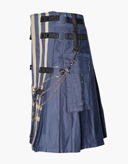 FASHION UTILITY KILT WITH CHAIN - Scottish Kilt Jacket™ USA-UK