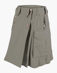 TACTICAL UTILITY GREY DUTY KILT - Scottish Kilt Jacket™ USA-UK