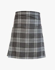 Women's Grey Tartan Kilt - Grey Watch Tartan Kilt - Scottish Kilt Jacket™ USA-UK