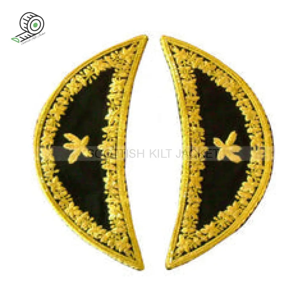 Hand-Embroidered Gold Bullion Royal Doublet Embroidery Jacket
