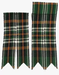 THE IRELAND TARTAN KILT FLASHES HERITAGE - Scottish Kilt Jacket™ USA-UK