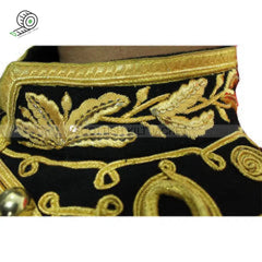 Hussars Military Dolman Aiguillette And Gilt Braid Collar Jackets