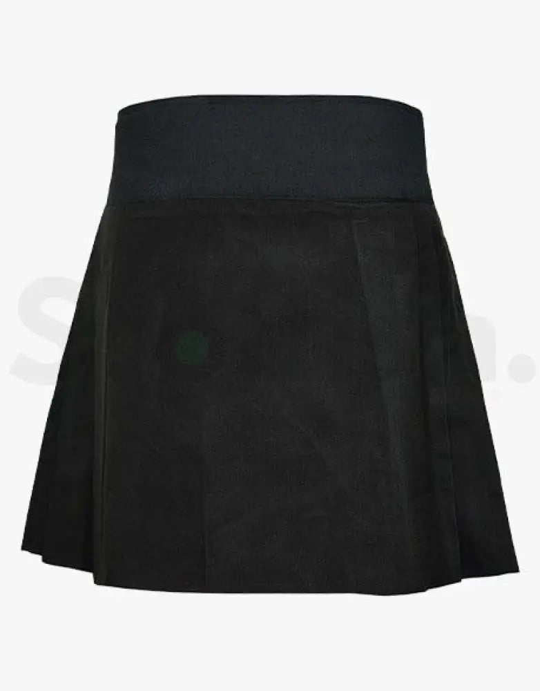 Ladies’ Plain Black Short Tartan Kilt Womens
