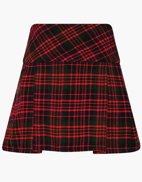 TARTAN MINI SKIRT KILT by MACDONALD - Scottish Kilt Jacket™ USA-UK