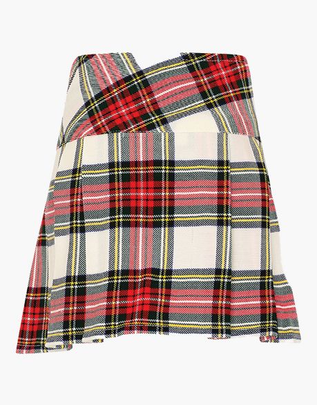 Women's Red and White Tartan Kilt - Scottish Kilt Jacket™ USA-UK