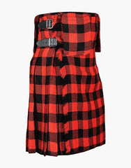Front-pocket utility kit with Rob Roy tartan - scottish kilt jacket