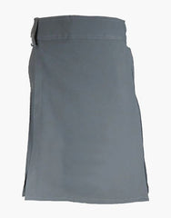 MODERN GRAY UTILITY KIT WITH SLANT POCKETS - Scottish Kilt Jacket™ USA-UK