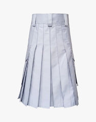 TACTICAL DUTY WHITE KILTS - Scottish Kilt Jacket™ USA-UK