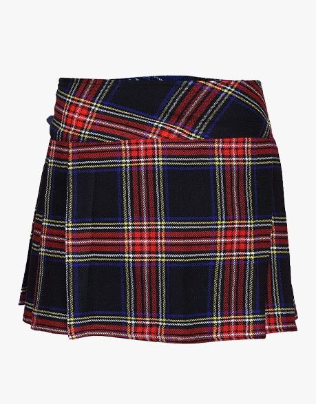 KILT OF BLACK STEWART TARTAN FOR WOMEN - Scottish Kilt Jacket™ USA-UK