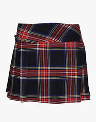 KILT OF BLACK STEWART TARTAN FOR WOMEN - Scottish Kilt Jacket™ USA-UK