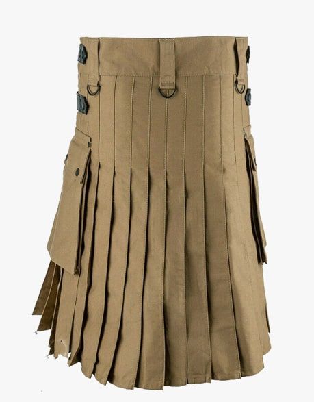 WORN UTILITY KILT FOR EVOLUTIVES - Scottish Kilt Jacket™ USA-UK