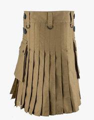 WORN UTILITY KILT FOR EVOLUTIVES - Scottish Kilt Jacket™ USA-UK